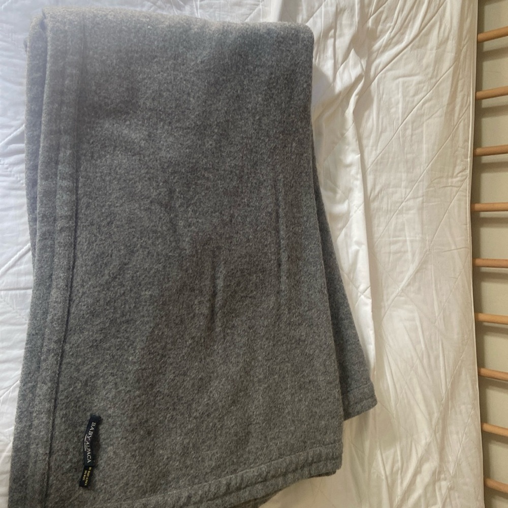 Baby Alpaca throw